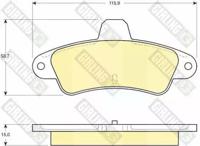 Girling 6140843 Brake pads
