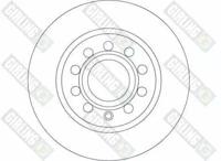 Girling 6411361 Комплект гальмівних дисків з колодками