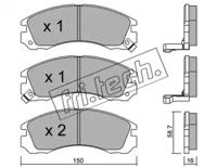 Fri.Tech. 136.0 Brake pads