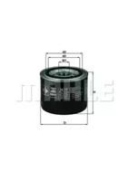 Mahle Original OC 77 Oil filter