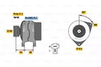 Bosch 0 986 035 291 Alternator assy Bosch 0 986 035 291 Alternator assy