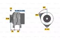 Bosch 0 986 041 970 Alternator assy