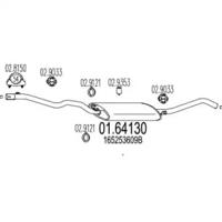MTS 01.64130 Schalldaempfer