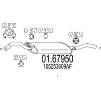 MTS 01.67950 Schalldaempfer