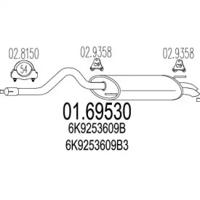 MTS 01.69530 Schalldaempfer MTS 01.69530 Schalldaempfer