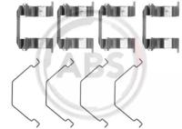 A.B.S. 1158Q Комплект монтажный дисковых тормозных колодок A.B.S. 1158Q Комплект монтажный дисковых тормозных колодок