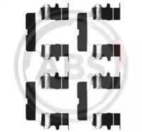 A.B.S. 1161Q Монтажний комплект гальмівних колодок