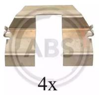 A.B.S. 1232Q Монтажний комплект гальмівних колодок