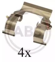 A.B.S. 1279Q Монтажний комплект гальмівних колодок