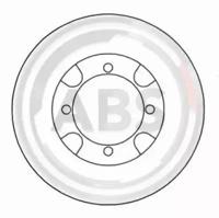 A.B.S. 15516 Brake disc