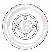 A.B.S. 15924 Диск гальмівний A.B.S. 15924 Диск гальмівний