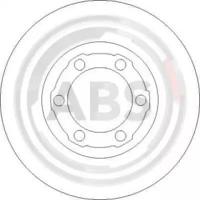 A.B.S. 16000 Brake disc