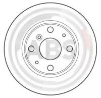 A.B.S. 16169 Диск тормозной