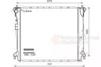 Van Wezel 81002103 Радіатор