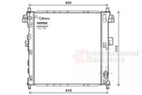 Van Wezel 81002123 Радіатор