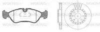 Woking 83863.00 Комплект гальмівних дисків з колодками Woking 83863.00 Комплект гальмівних дисків з колодками