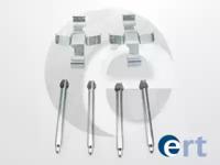 ERT 420112 Монтажний комплект гальмівних колодок