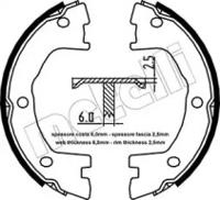 Metelli 53-0097 Brake pads