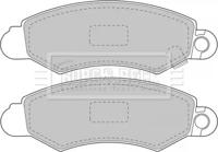Borg & Beck BBP1606 Колодки гальмівні Borg & Beck BBP1606 Колодки гальмівні