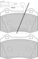 Borg & Beck BBP1737 Brake pads