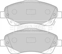 Borg & Beck BBP1854 Колодки гальмівні Borg & Beck BBP1854 Колодки гальмівні