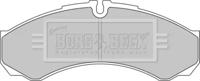 Borg & Beck BBP1862 Колодки тормозные Borg & Beck BBP1862 Колодки тормозные
