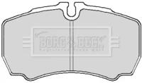 Borg & Beck BBP1863 Колодки гальмівні