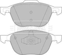 Borg & Beck BBP1864 Brake pads