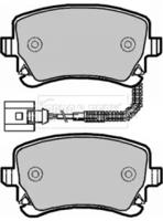 Borg & Beck BBP1939 Колодки гальмівні