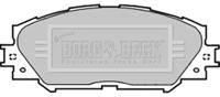 Borg & Beck BBP1991 Колодки гальмівні Borg & Beck BBP1991 Колодки гальмівні
