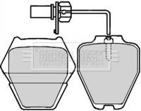 Borg & Beck BBP2199 Brake pads