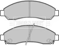 Borg & Beck BBP2256 Колодки тормозные