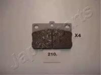Japanparts PA210AF Brake pads