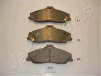 Japanparts PA373AF Колодки гальмівні Japanparts PA373AF Колодки гальмівні