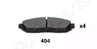 Japanparts PA404AF Brake pads