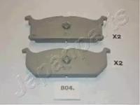 Japanparts PA804AF Brake pads