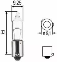 Hella 8GH 008 417-001 Bulb