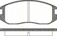 Triscan 811042001 Brake pads