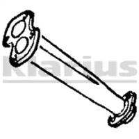 Klarius 110117 Випускна труба відпрацьованих газів