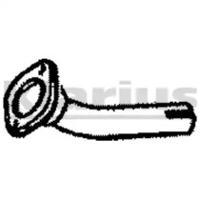 Klarius 110118 Випускна труба відпрацьованих газів