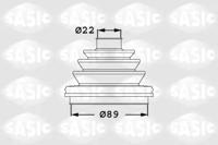 Sasic 1906047 Dust boot kit axle joint Sasic 1906047 Dust boot kit axle joint