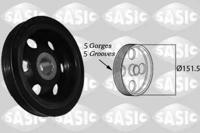 Sasic 2156070 Шкив коленвала