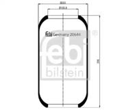 Febi 20644 Пневматична подушка Febi 20644 Пневматична подушка