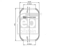 Febi 20888 Пневматична подушка