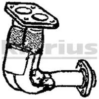 Klarius 301694 Выпускная труба отработанных газов