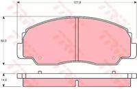 TRW GDB1134 Brake pads