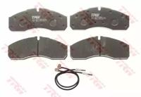 TRW GDB1610 Brake pads