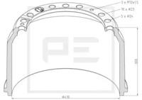 PE Automotive 036.403-00A Барабан гальмівний