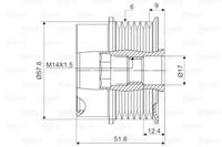 Valeo 588131 Шкив генератора