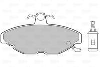 Valeo 598118 Brake pads